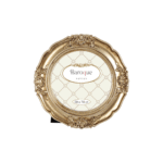 Κορνίζα Poliresin Χρυσή Στρογγυλή