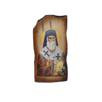 Εικόνα Άγιος Νεκτάριος (τύπου κεραμίδι)