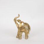 Διακοσμητικός Ελέφαντας Χρυσός Μικρός