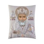 Εικόνα Ασημένια Άγιος Νικόλαος