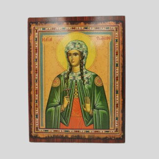 Εικόνα Ξύλινη Αγία Φωτεινή