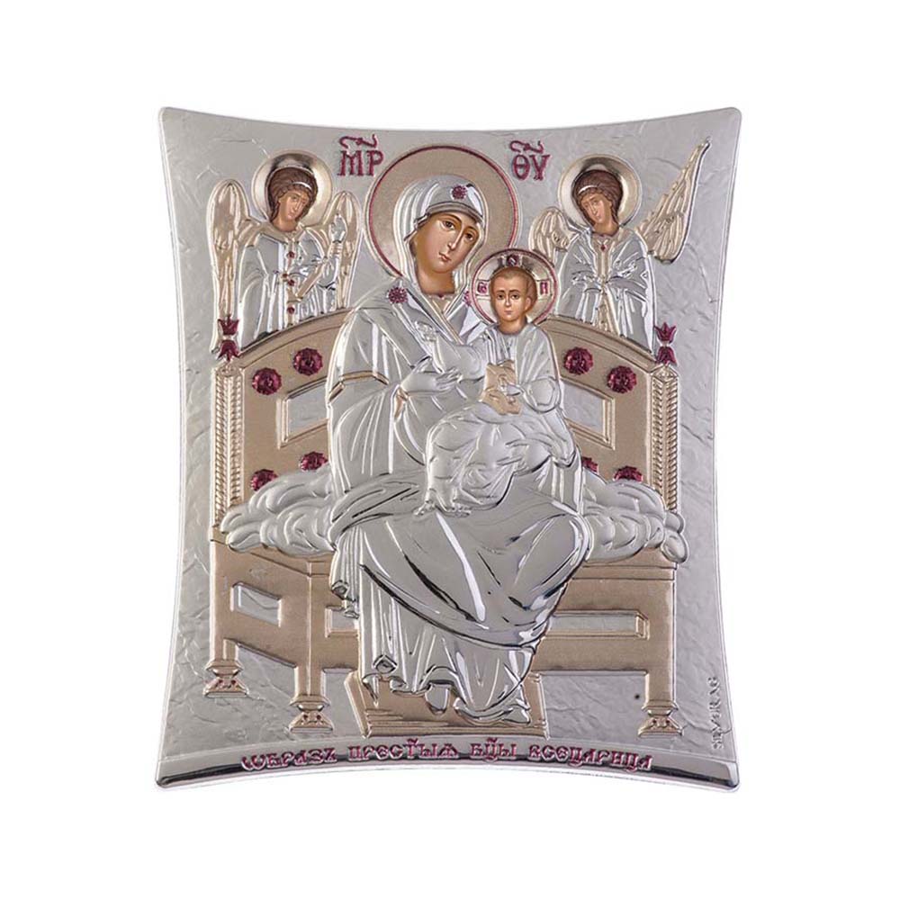 εικονα ασημενια παναγια παντανασσα