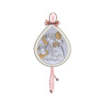 Εικόνα Κούνιας Δάκρυ Φύλακας Άγγελος Ροζ