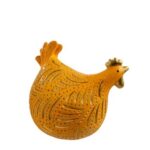 Πολυεστερική Κότα Πορτοκαλί με Χρυσό