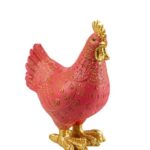 Πολυεστερικός Κόκορας Φούξια με Χρυσό