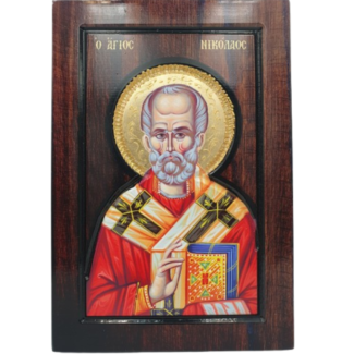 Εικόνα Σκαφτή "Άγιος Νικόλαος"