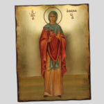 Εικόνα Χειροποίητη "Αγία Αθανασία"