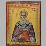 Εικόνα Ξύλινη Άγιος Αθανάσιος